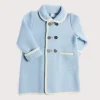 BOY Pepa London Austrian Double Breasted Wool Baby Coat in Baby Blue (6mths-4yrs)