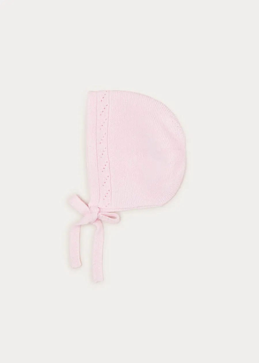 BOY Pepa London Baby Bonnet In Pink (S-L)