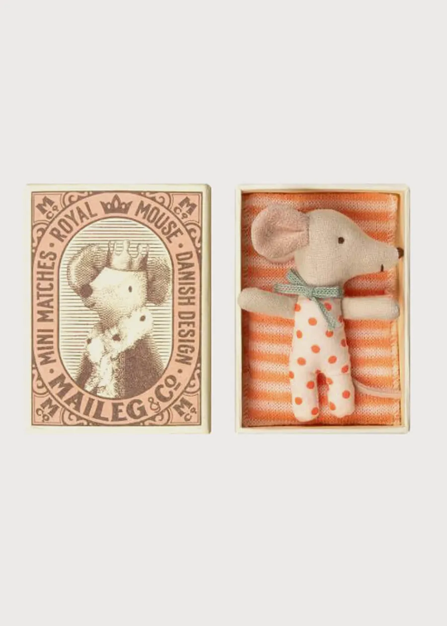 BOY Pepa London Baby Girl Mouse in Box