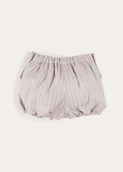 BOY Pepa London Beaufort Striped Button Detail Bloomers in Red (3mths-3yrs)