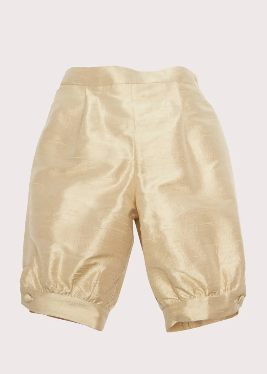 BOY Pepa London Beige Silk Pageboy Knickerbockers (12mths-10yrs)
