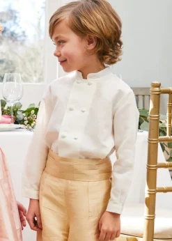 BOY Pepa London Beige Silk Pageboy Knickerbockers (12mths-10yrs)