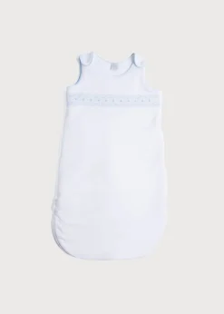 BOY Pepa London Blue Hand Smocked Sleeping Bag (3-18mths)