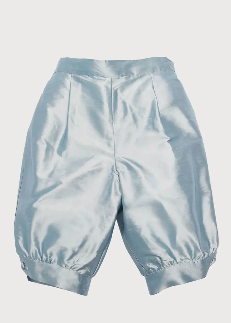 BOY Pepa London Blue Silk Pageboy Knickerbockers (12mths-10yrs)