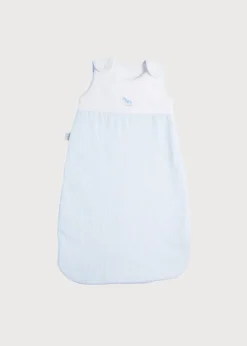 BOY Pepa London Blue Sleeping Bag with Rocking Horse Detail
