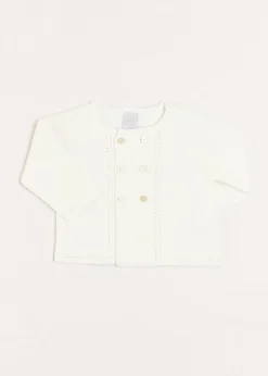BOY Pepa London Boys Celebration Cardigan in Ivory (12mths-10yrs)