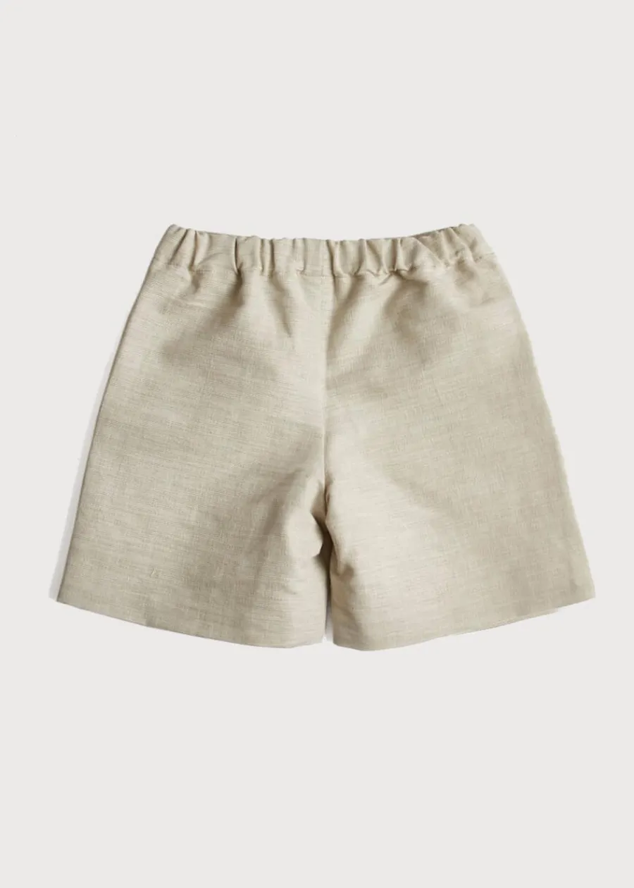 BOY Pepa London Boys Celebration Shorts Beige (4-10yrs)
