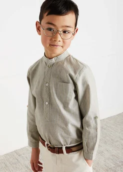 BOY Pepa London Brown Striped Belt