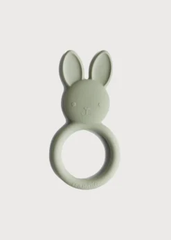 BOY Pepa London Bunny Teether in Green