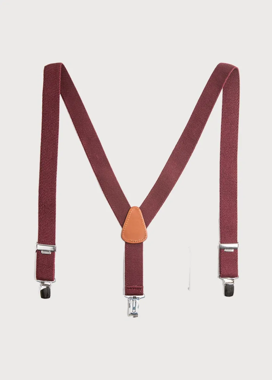 BOY Pepa London Burgundy Braces