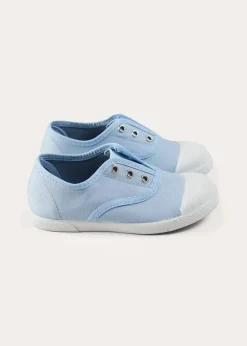 BOY Pepa London Canvas Plimsolls in Blue (20-35EU)