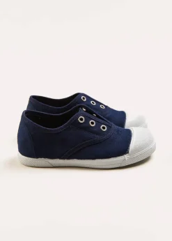 BOY Pepa London Canvas Plimsolls in Navy (20-35EU)