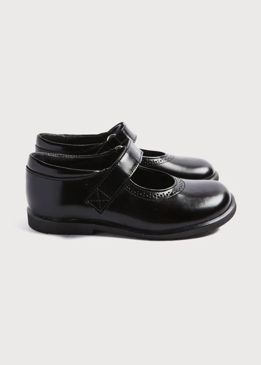 Pepa London Classic Patent Leather Mary Jane Shoes in Black (25-34EU)