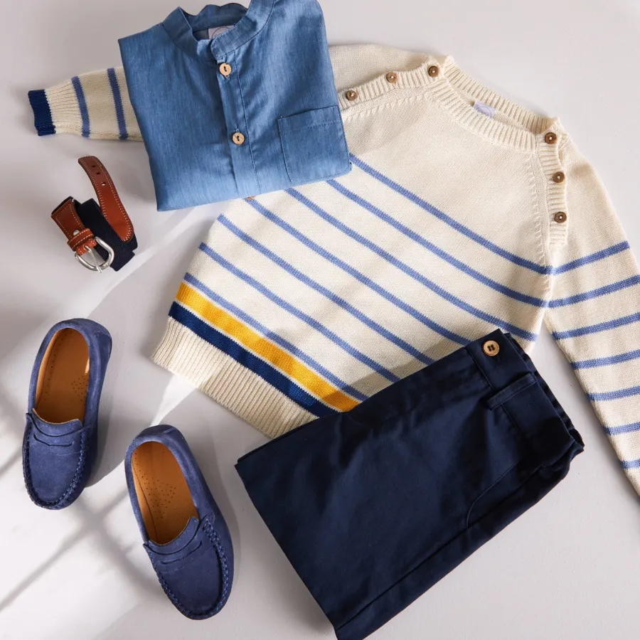 BOY Pepa London Classic Smart Shorts in Navy (4-10yrs)
