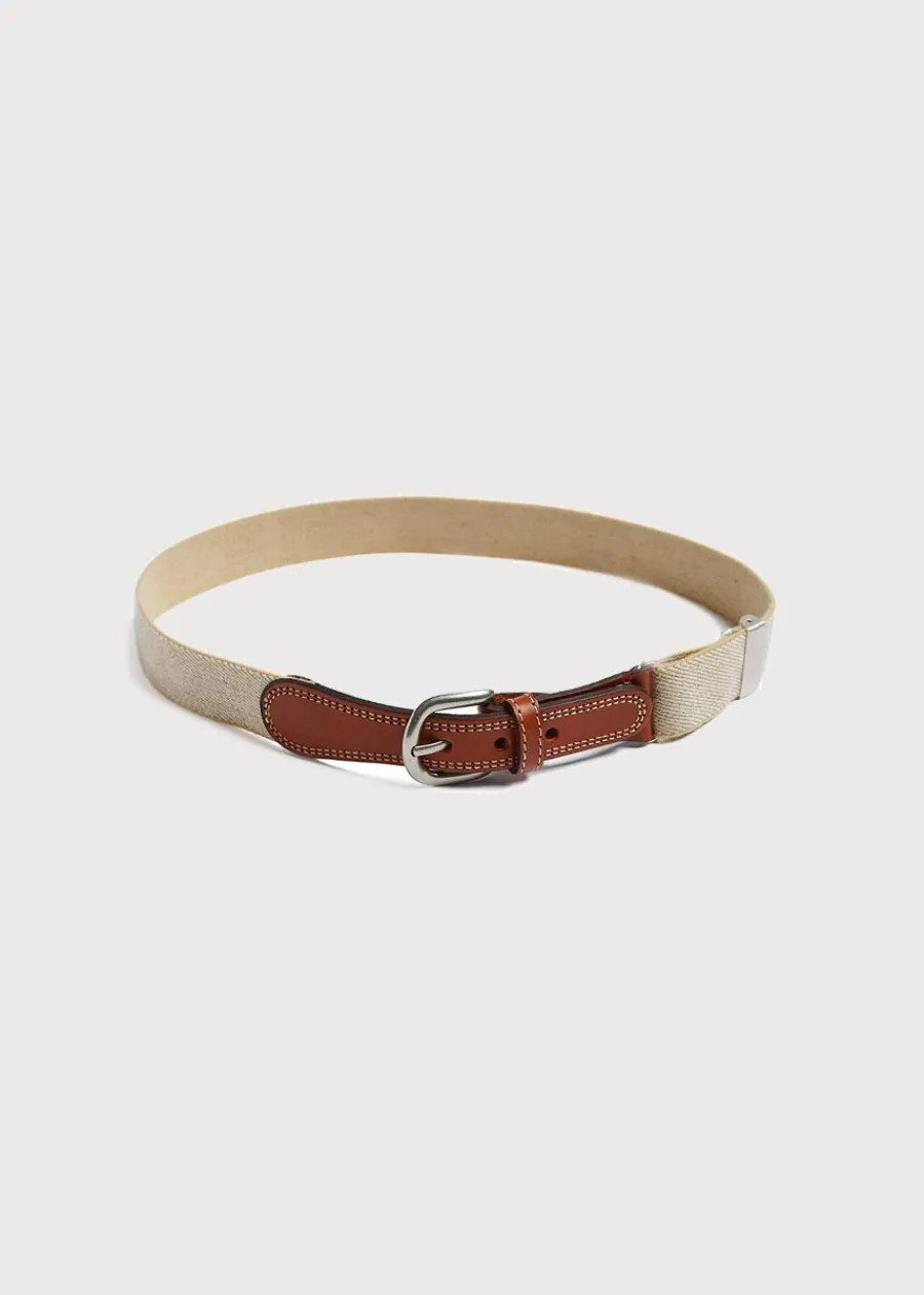BOY Pepa London Cream Boy's Belt