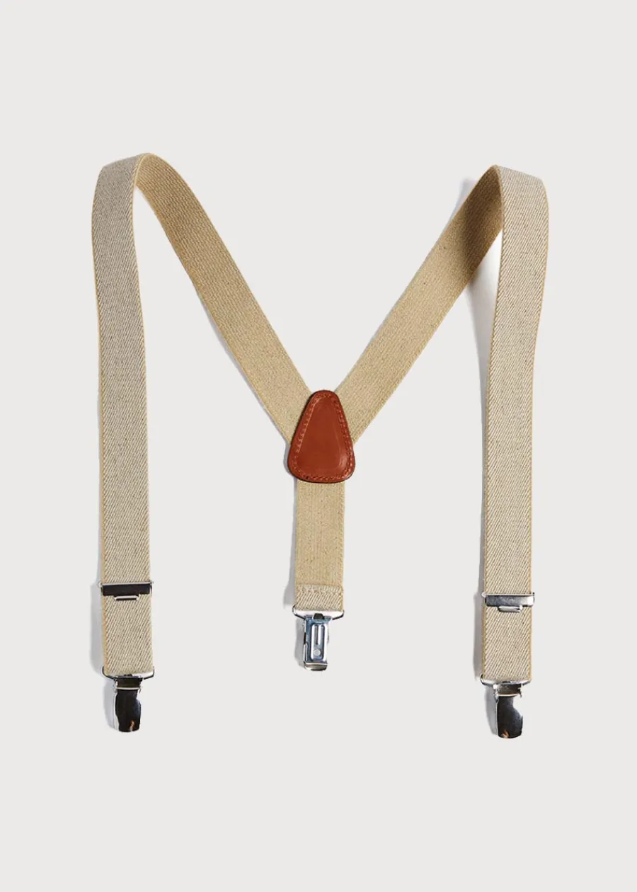 BOY Pepa London Cream Braces