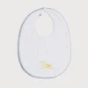 BOY Pepa London Duck Embroidered Cotton Bib