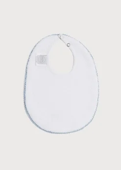 BOY Pepa London Duck Embroidered Cotton Bib
