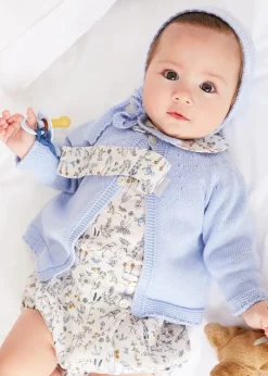 BOY Pepa London Ellis Dummy Clip in Blue Made with Liberty Fabric