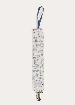 BOY Pepa London Ellis Dummy Clip in Blue Made with Liberty Fabric