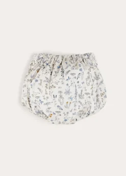 BOY Pepa London Ellis Floral Bloomer in Blue Made with Liberty Fabric (1m-3yrs)