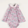 Pepa London Eloise Floral Sleeveless Dress With Bloomers in Pink (3mths-3yrs)