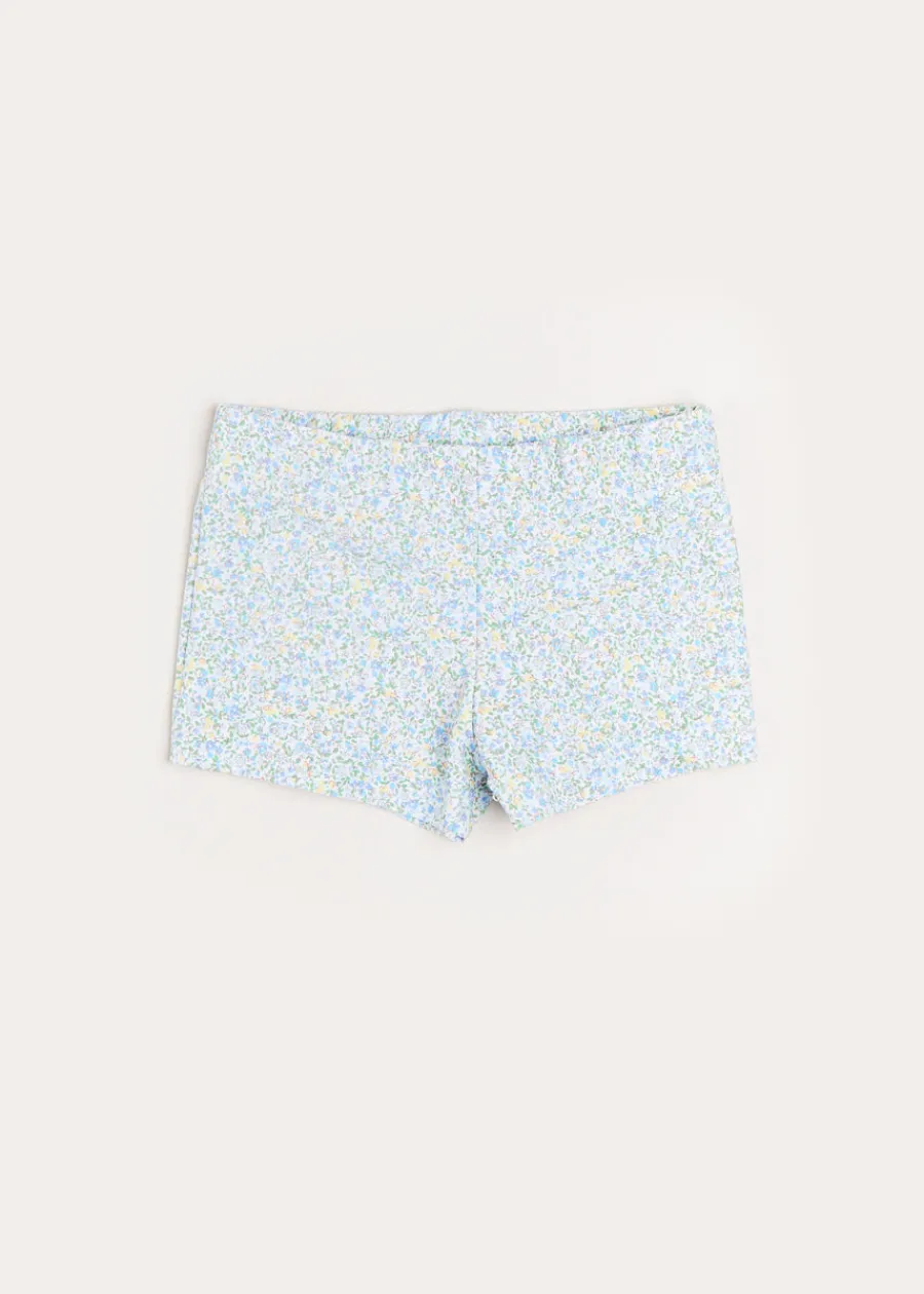 BOY Pepa London Floral Swim Shorts in Blue (12mths-6yrs)