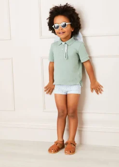 BOY Pepa London Floral Swim Shorts in Blue (12mths-6yrs)