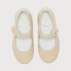 Pepa London Girl's Beige Leather Celebration Shoes (20-34EU)