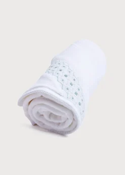 BOY Pepa London Green Hand Smocked Towel