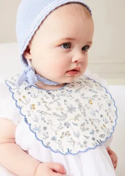 BOY Pepa London Hand Smocked Sleeveless Romper in White (3-18mths)