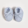 BOY Pepa London Knitted Booties in Blue