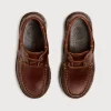 BOY Pepa London Leather Boat Shoes in Tan (26-34EU)
