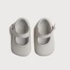 BOY Pepa London Leather Mary Jane Pram Shoes in Ivory (17-20EU)