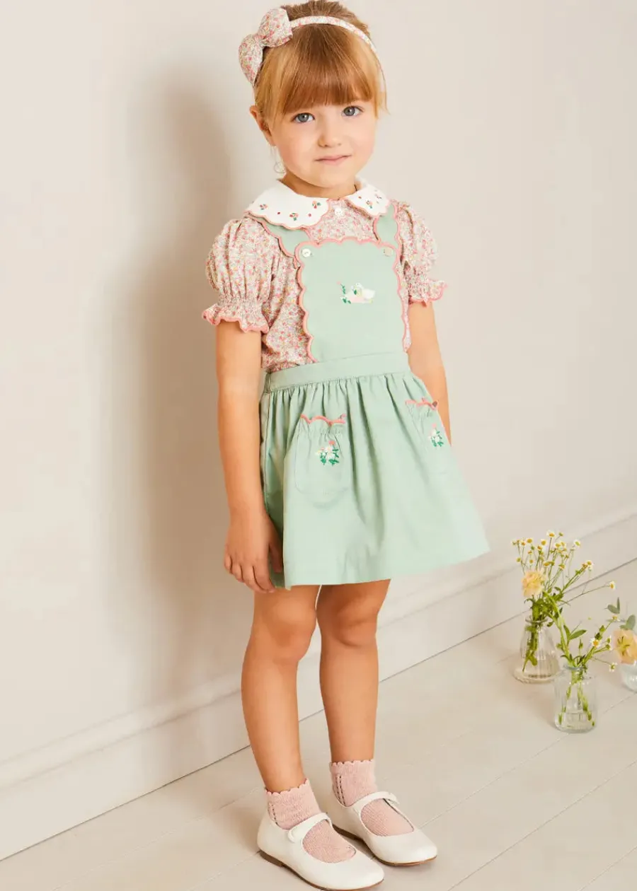 BOY Pepa London Mabel Floral Hairband in Coral