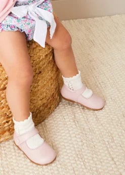 Pepa London Mary Jane Baby Shoes in Pink (20-26EU)