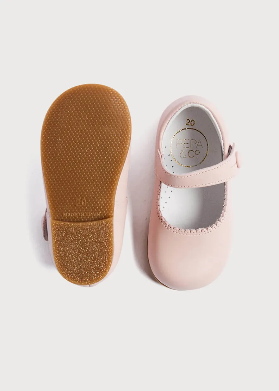 Pepa London Mary Jane Baby Shoes in Pink (20-26EU)