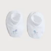 BOY Pepa London Newborn Booties With Rocking Horse Embroidery Blue (1-3mths)