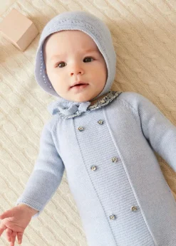 BOY Pepa London Openwork Bonnet In Blue (S-L)