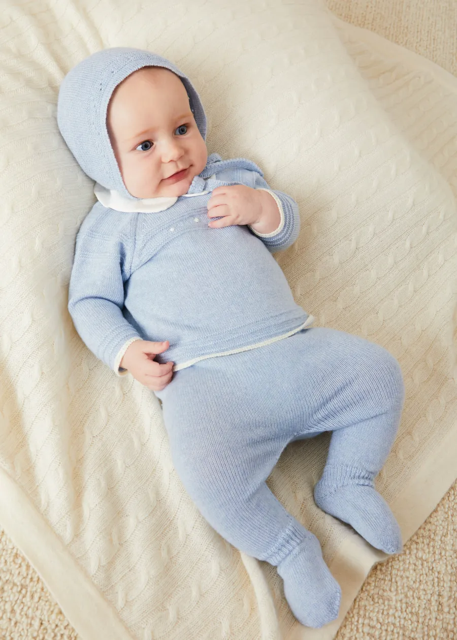 BOY Pepa London Openwork Bonnet In Blue (S-L)