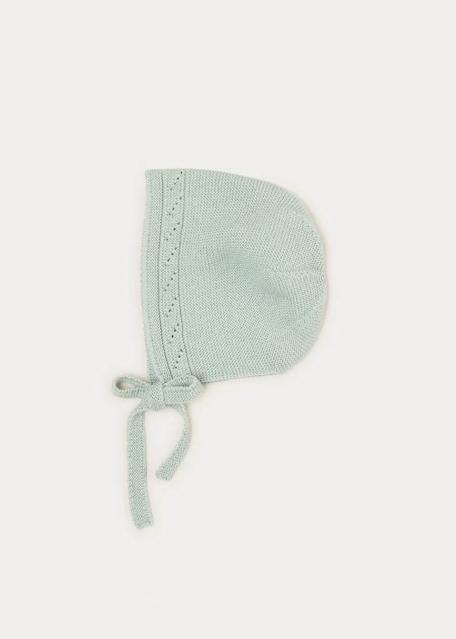 BOY Pepa London Openwork Bonnet In Green (S-L)