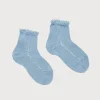 BOY Pepa London Openwork short socks - Light blue (0mths-6yrs)