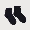 BOY Pepa London Openwork short socks - Navy (3mths-8yrs)