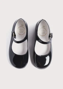 Pepa London Patent Leather Mary Jane Shoes in Navy (25-34EU)
