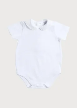 BOY Pepa London Peter Pan Collar Bodysuit in White (0mths-3yrs)