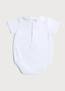 BOY Pepa London Peter Pan Collar Bodysuit in White (0mths-3yrs)