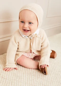 BOY Pepa London Peter Pan Collar Duck Embroidery Short Sleeve Bodysuit in White (3mths-2yrs)