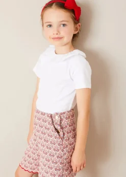 BOY Pepa London Piculina Trim Top in White (2-10yrs)