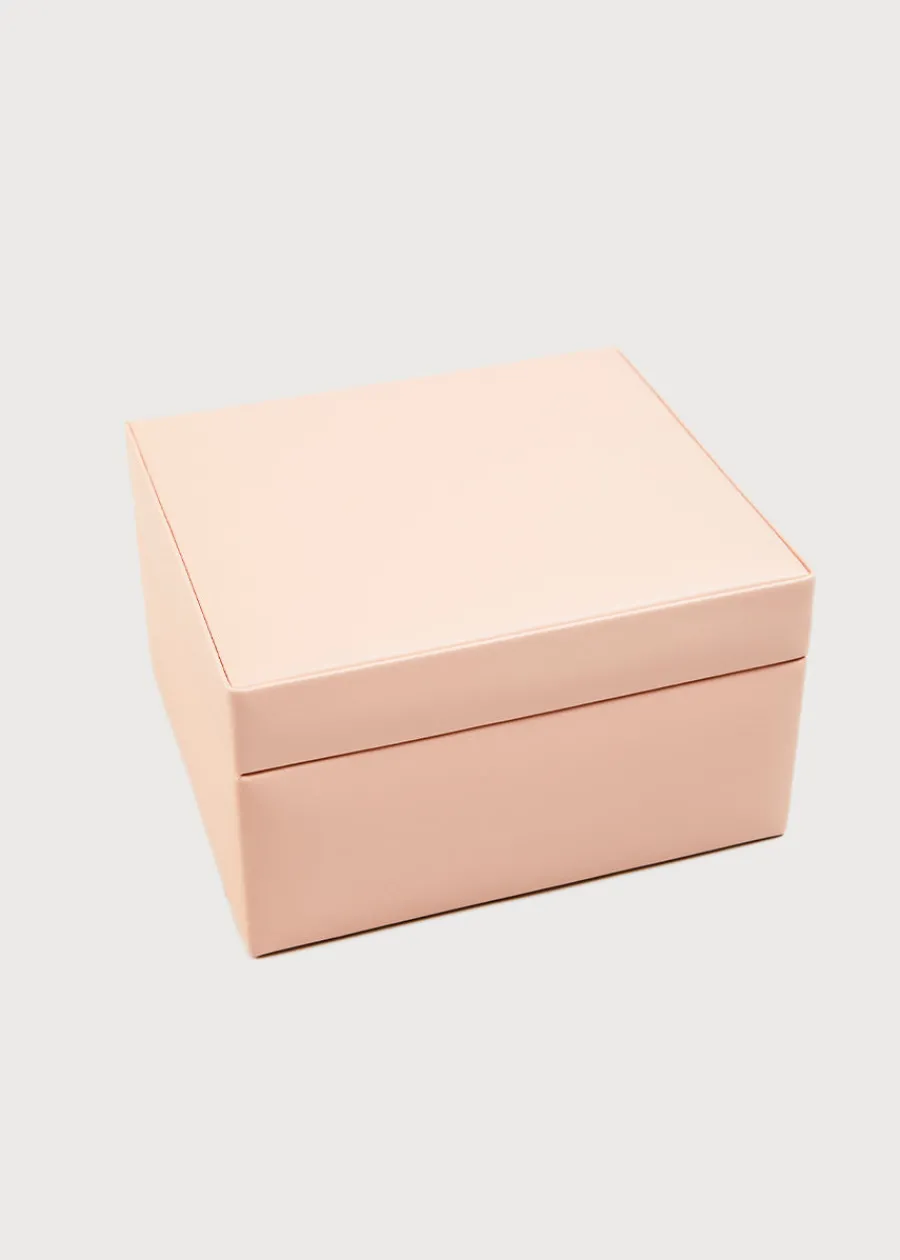 BOY Pepa London Pink Leather Musical Jewellery Box
