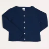 BOY Pepa London Plain Cardigan in Navy (6mths-10yrs)